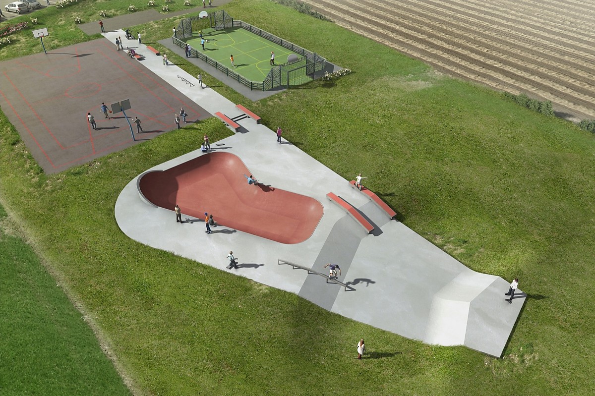 Beaumont-en-Véron skatepark